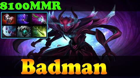 Dota 2 Badman 8100 MMR Plays Spectre Vol 10 Ranked Match Gameplay