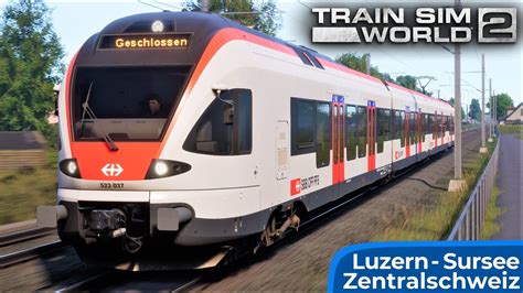 Train Sim World S Bahn Zentralschweiz Luzern Sursee Stadler