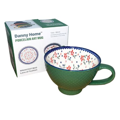 Danny Home Breakfast Mug - Provence (Dots)