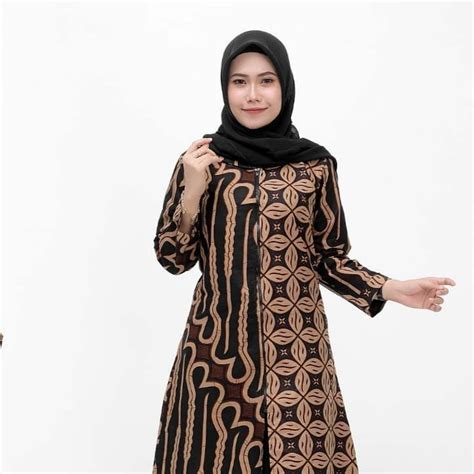 Gambar Baju Batik Tunik Modern – bonus