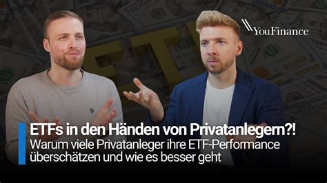 Warum ETFs für Privatanleger kein Allheilmittel sind YouTube