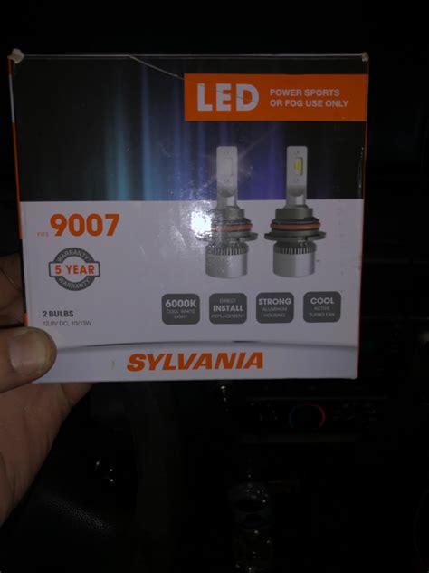 Amazon SYLVANIA 9007 LED Powersport Headlight Bulbs For Off Road