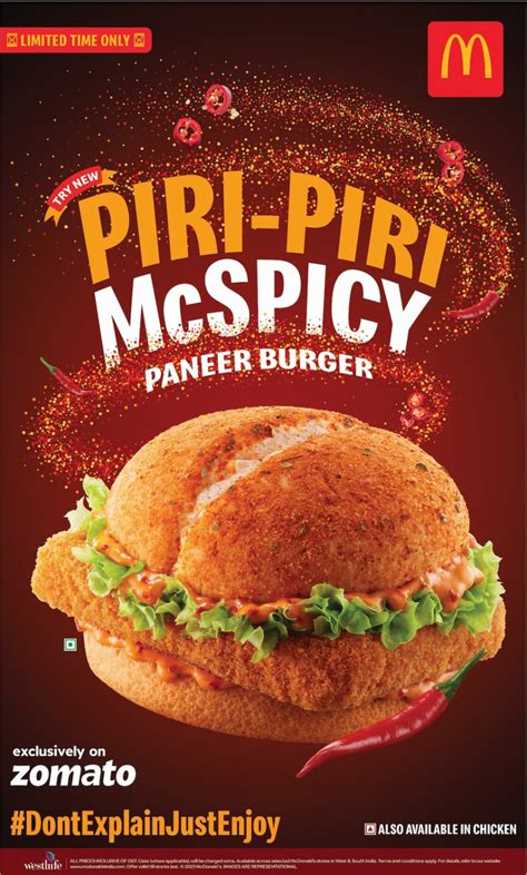 New Piri Piri Mcspicy Range