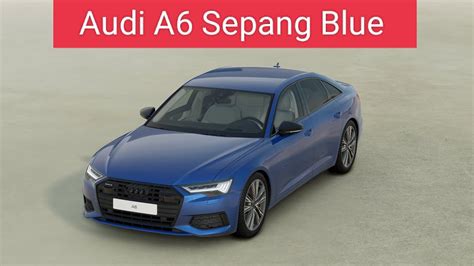 Audi A6 C8 Sepang Blue The Epitome Of Luxury With Beige Interior 2023