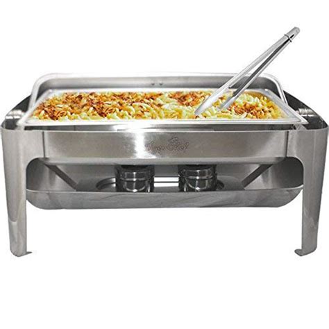 Tigerchef Chafing Dish Buffet Set Roll Top Chaffing Dishes Stainless