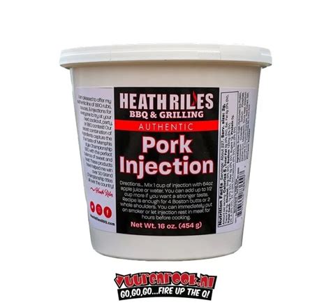 Heath Riles Bbq Pork Injection 16oz Vuur And Rook