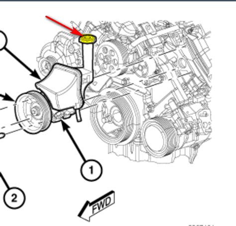 Where Is The Location Of The Power Steering To Put The Liquid In On A