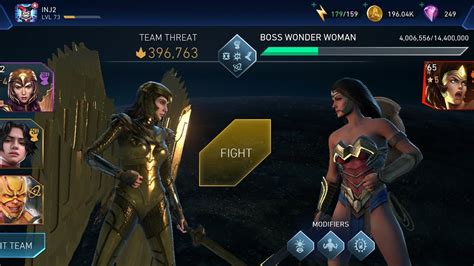 Sub Boss Wonder Woman Solo Raid Event Fights Injustice Mobile