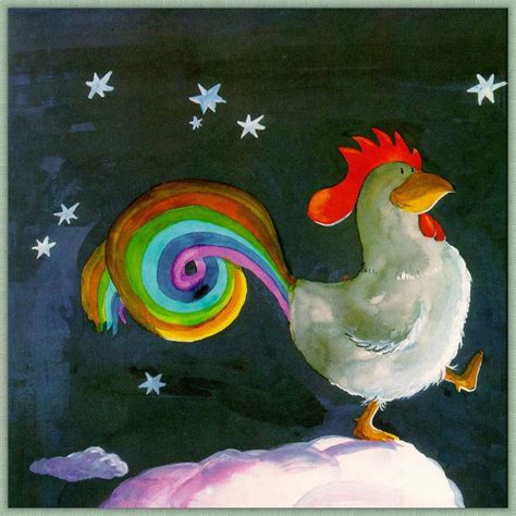Художник - Хельме Гейне - «Петух»: Описание картины | Nursery mural ...