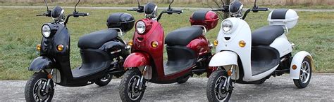 VELECO ZT63 Scooter Eléctrico de 3 Ruedas Estilo retro Personas Mayores