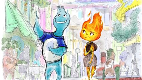 Pixar Reveals Plot Details Concept Art For New Movie Elemental