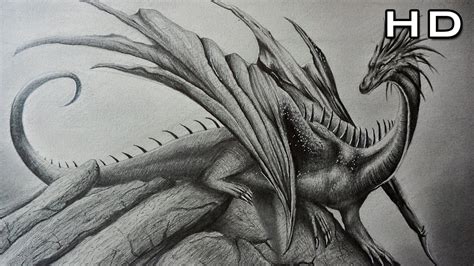 Cómo Dibujar un Dragón Realista a Lápiz Paso a Paso TUTORIAL YouTube