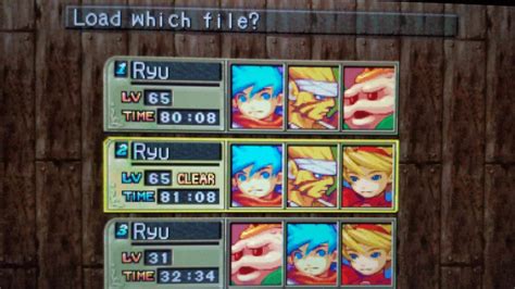 Just Finished Breath Of Fire Iii Breathoffire