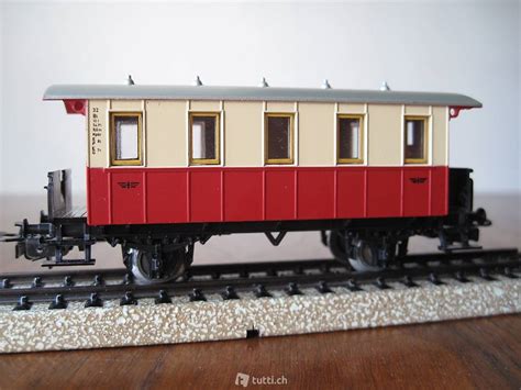 Märklin HO 4107 Personenwagen Privatbahn Inneneinrichtung im Kanton