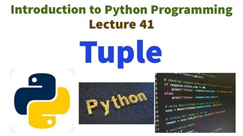 What Is Tuple In Python Tuple Unpacking Tuple Vs List List Like Data Type Introduction To