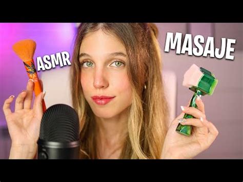 Asmr Tocando Tu Carita Con Masaje Facial Para Dormir Profundo