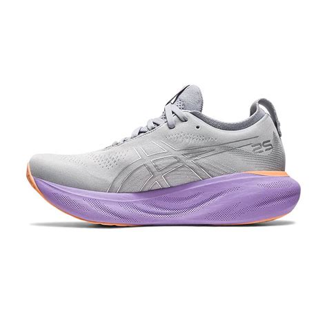 Asics Gel Nimbus 25 Women Piedmont Grey Pure Silver The