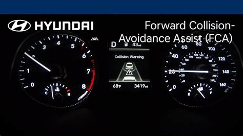 Forward Collision Avoidance Assist Explained Hyundai Youtube