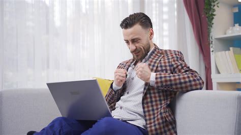 Happy Laptop Stock Video Footage for Free Download