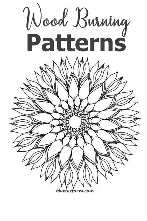 Wood Burning Patterns - mandala designs | Wood burning patterns stencil, Beginner wood burning ...