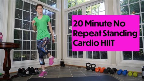 Intervalup Minute Cardio Hiit Workout At Home No Equipment No