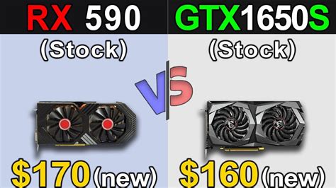 RX 590 Vs GTX 1650 Super 1080p And 1440p New Games Benchmarks