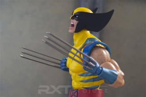 Custom Screaming Head Sculpt Mafex Wolverine RXTProject