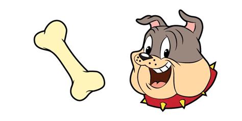 Tom and Jerry Spike Bulldog cursors – Custom Cursor | Tom and jerry ...