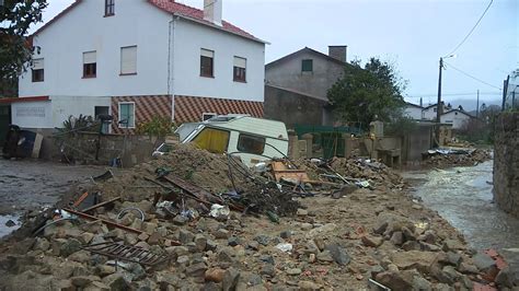 Chuva intensa provoca estragos avultados no Norte SIC Notícias