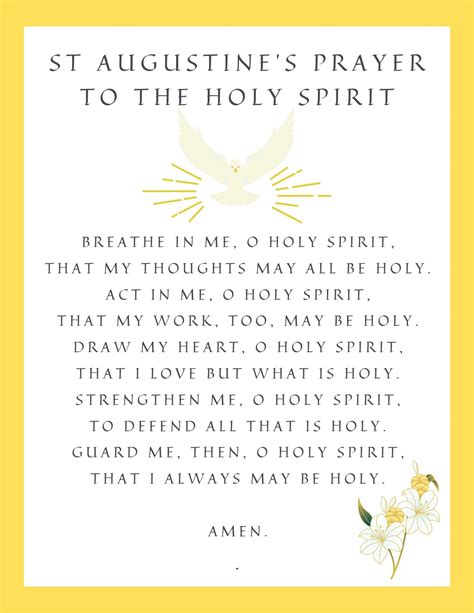 Mash Multigrade Prayer To The Holy Spirit By St Augustine