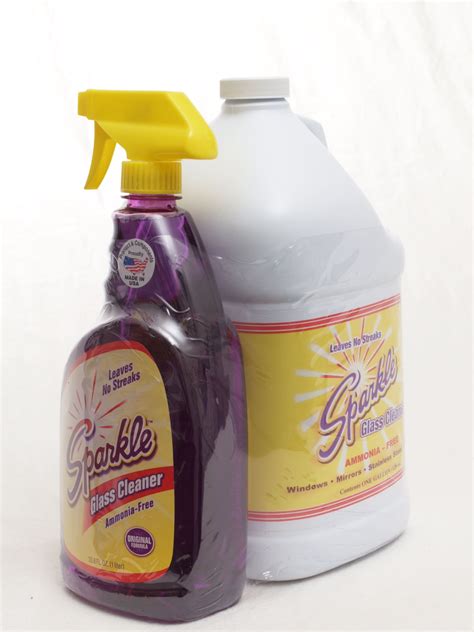 Sparkle Glass Cleaner Cleaning Supplies At