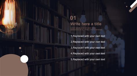 Library Free Presentation Template