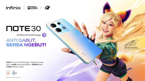 Hypeabis Kolaborasi Bareng MLBB ONIC Cek Spesifikasi Infinix Note 30