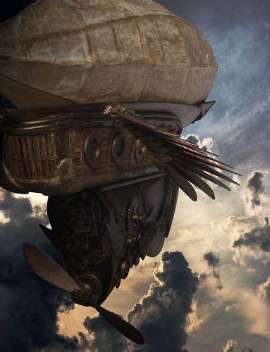 Steampunk Blimps: Airships that Will Take You Back to the Future | Steampunk airship, Concept ...