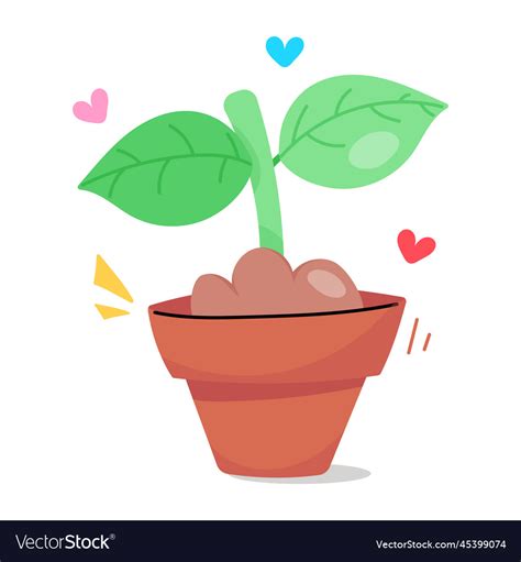 Plant Royalty Free Vector Image - VectorStock