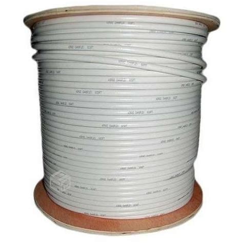 Tesladelta Cable Coaxial Rg 6 60 Malla 305 Metros