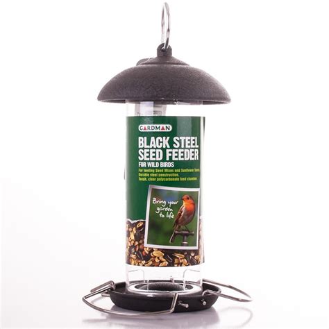 Gardman Bird Feeder | Black Steel Seed Feeder – Yorkshire Trading Company