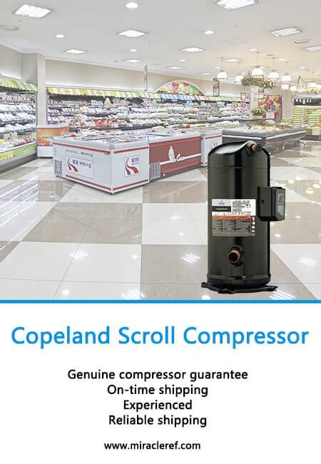 Copeland Zr K Pfv Compressor Supplier Miracle