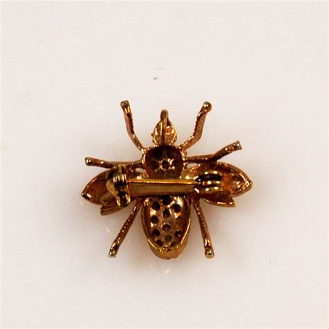 Joan Rivers Gold Bumble Bee Brooch – Estatebeads