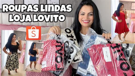 Provando Roupas Da Shopee Loja Lovito Montei V Rios Looks Youtube