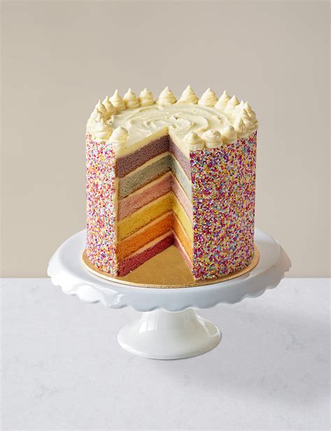 Mands Rainbow Layers Cake Little Spreestyle Inspiration For Modern Mothers