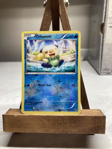 Oshawott Reverse Holo Steam Siege Pokemon Tcg Ebay