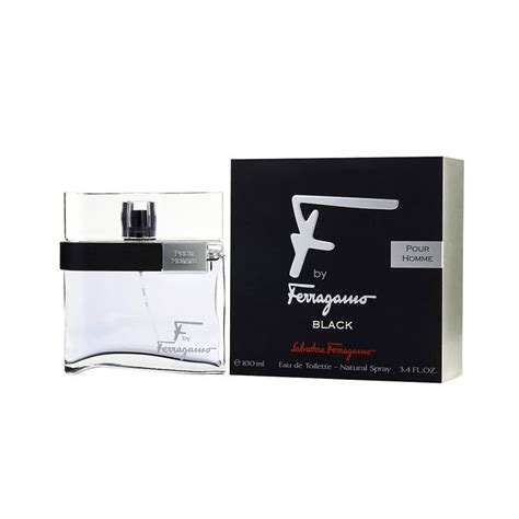 Salvatore Ferragamo F Black Edt 100ml For Men