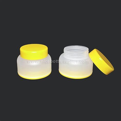 Empty Plastic Cream Jar With Lid 30ML 50ML 100ML