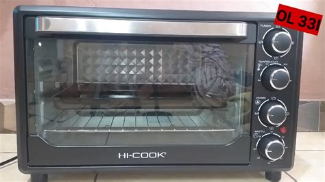 UNBOXING REVIEW HI COOK OVEN LISTRIK 33l YouTube