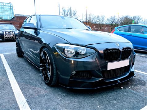 BMW 1 Series F20 F21 M Sport PERFORMANCE Style Front Splitter VOGUE