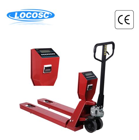 Hand Hydraulic Pallet Truck Price Custom Hand Pallet Truck 3000kg With Scale China Weighing