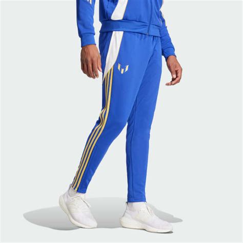 Adidas Pitch 2 Street Messi Pants Blue Adidas Australia