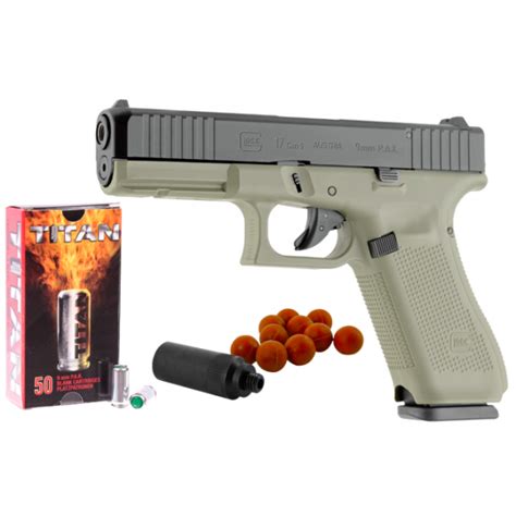 Pack Pr T Tirer Pistolet Glock Gen Calibre Mm Pak