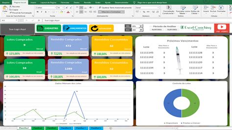 Planilha De Controle De Medicamentos Gr Tis Em Excel Planilhas Excel